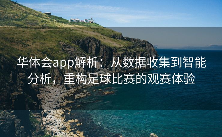华体会app解析：从数据收集到智能分析，重构足球比赛的观赛体验