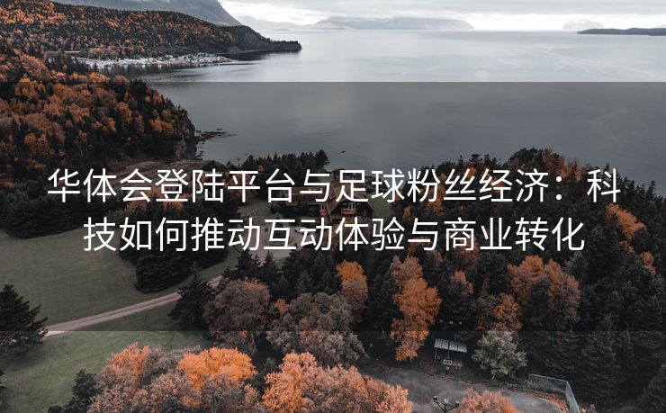 华体会登陆平台与足球粉丝经济：科技如何推动互动体验与商业转化